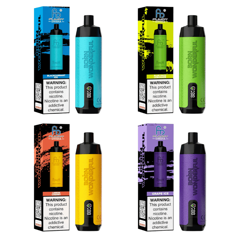 [10pcs] Fumot RandM Shisha 10000 Puffs Disposable Vape 18ml 0.8%