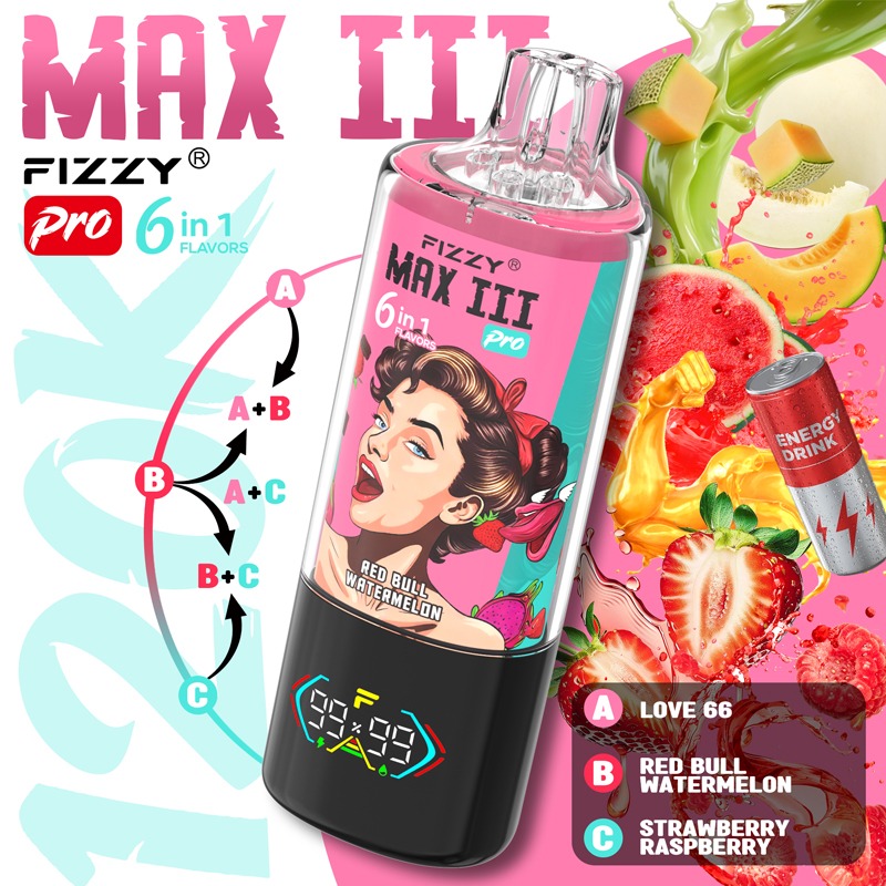 Fizzy 120K Disposable Vape 70ml 2% 