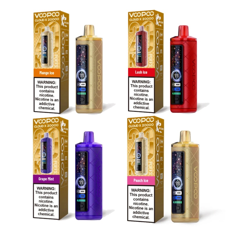 VOOPOO Cloud X 20K Disposable Vape Kit 6mg 900mAh 25ml