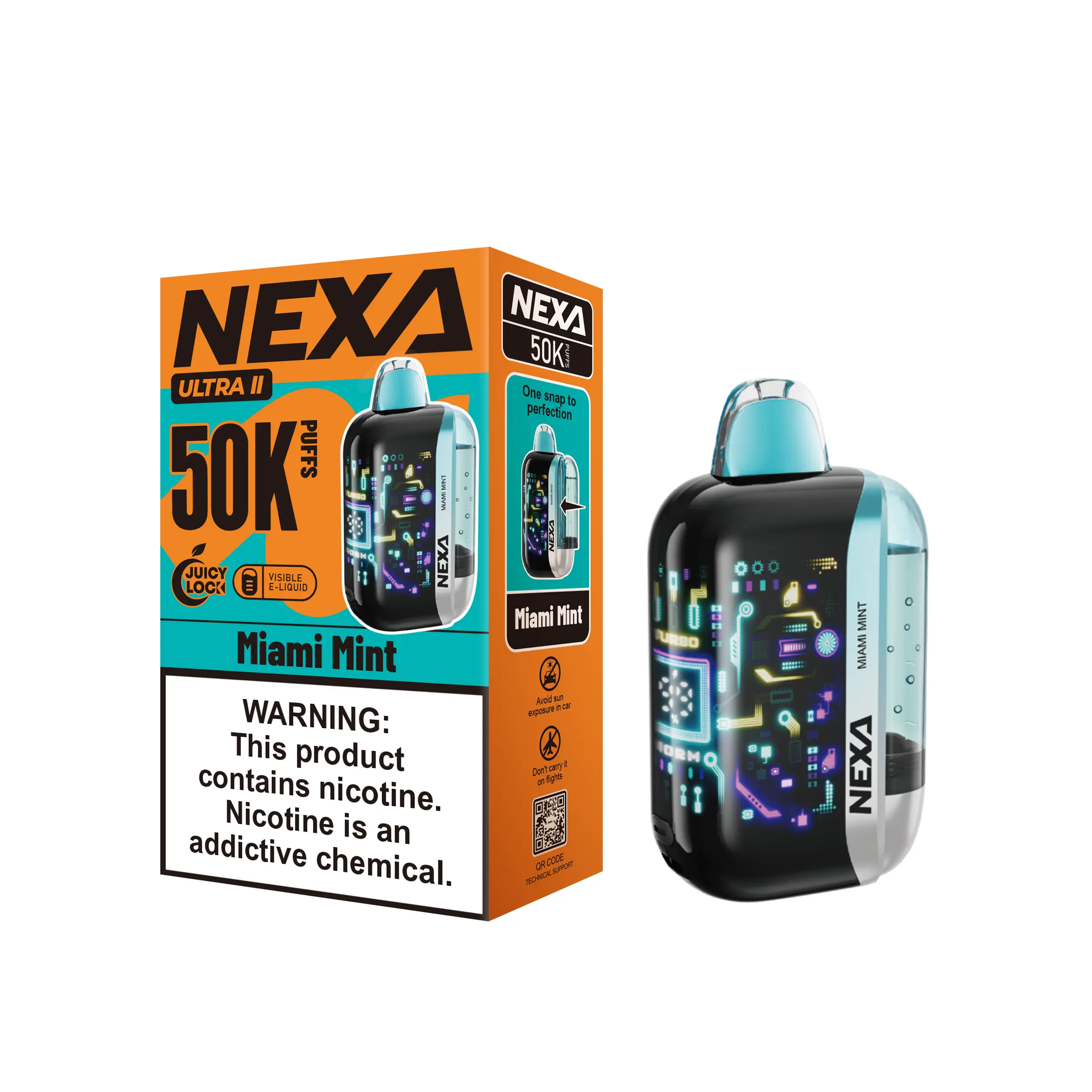 Nexa Ultra II 50K Disposable Vape (5%, 50000 Puffs)
