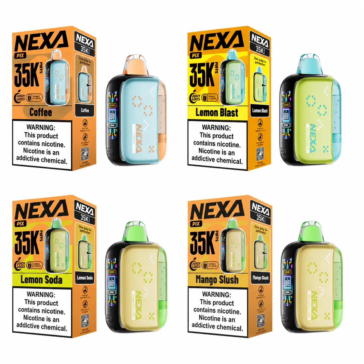 Nexa Pix 35K Disposable Vape 35000 Puffs