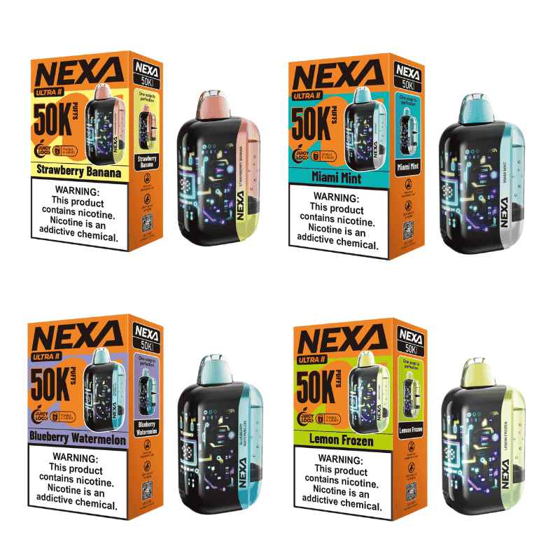 Nexa Ultra II 50K Disposable Vape (5%, 50000 Puffs)