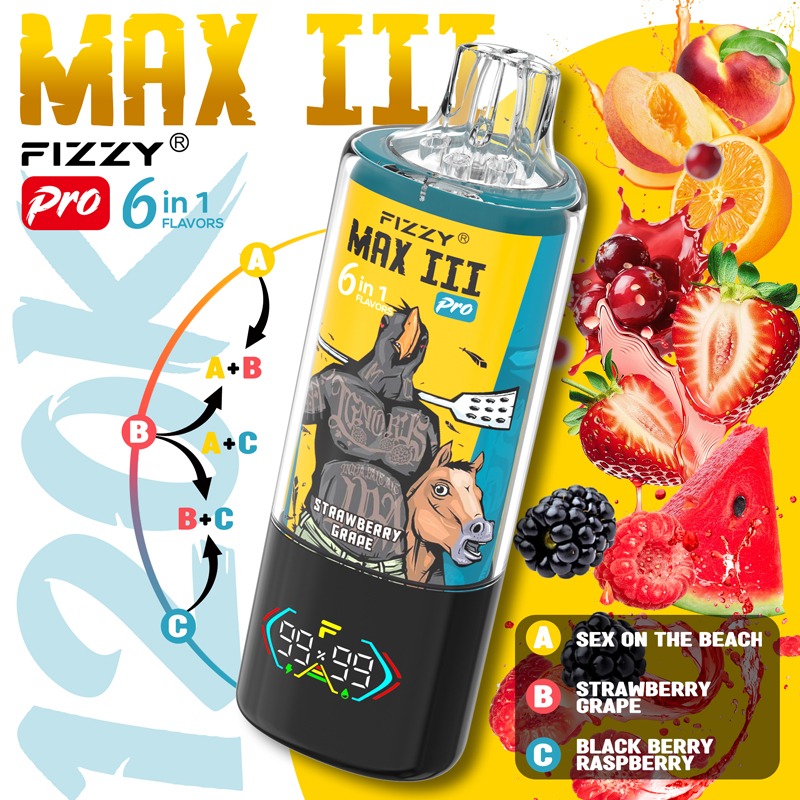 Fizzy 120K Disposable Vape 70ml 2% 