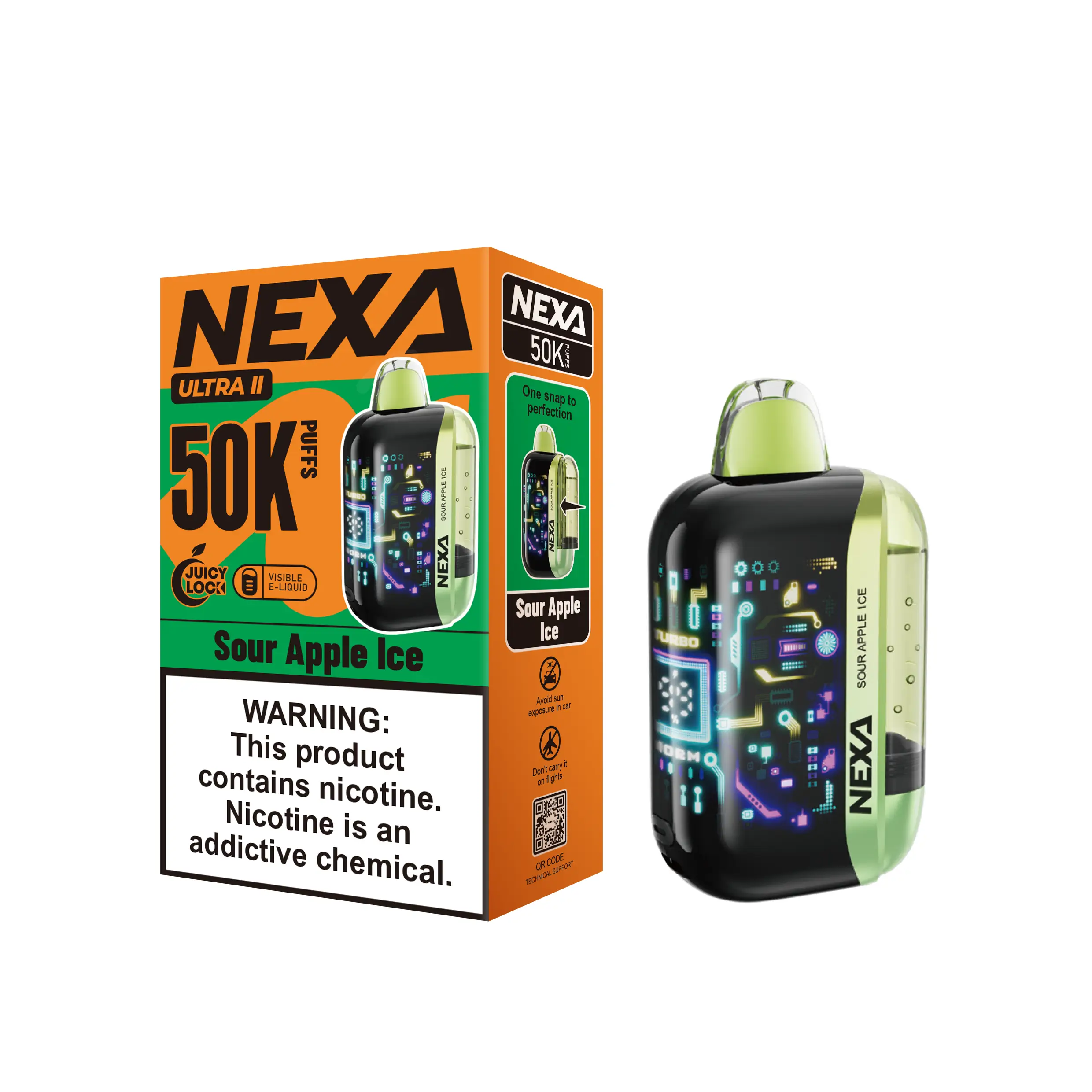 Nexa Ultra II 50K Disposable Vape (5%, 50000 Puffs)