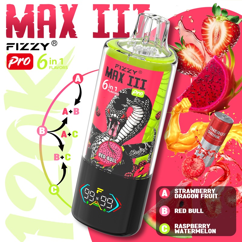 Fizzy 120K Disposable Vape 70ml 2% 