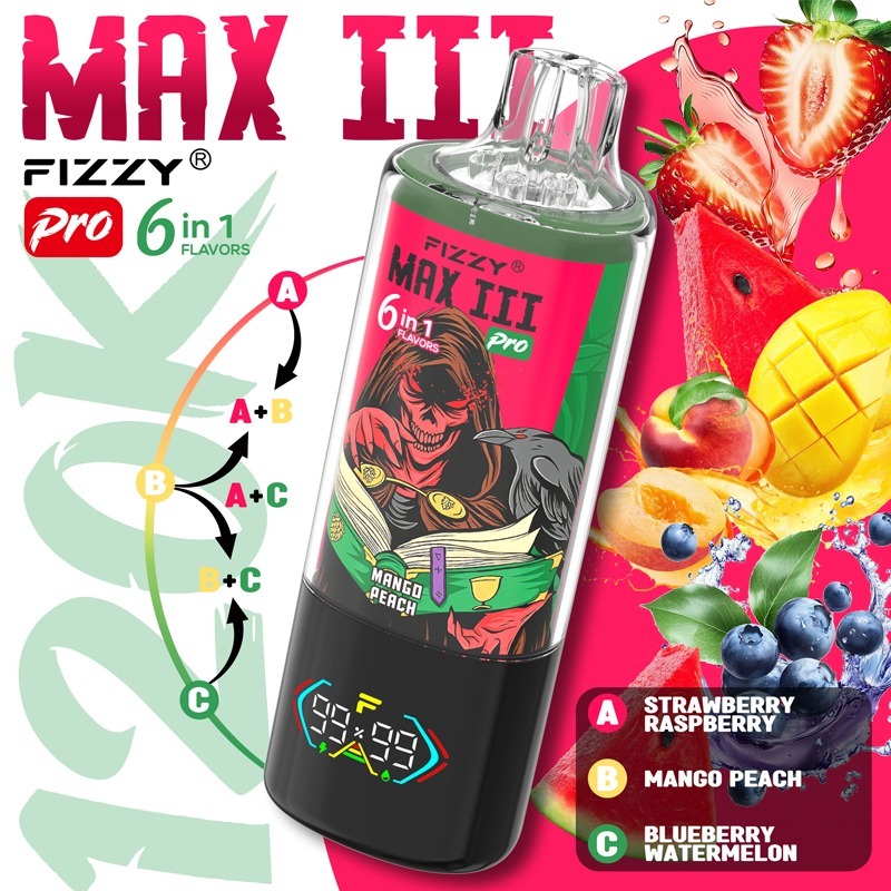 Fizzy 120K Disposable Vape 70ml 2% 