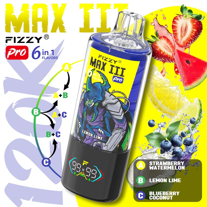 Fizzy 120K Disposable Vape 70ml 2% 