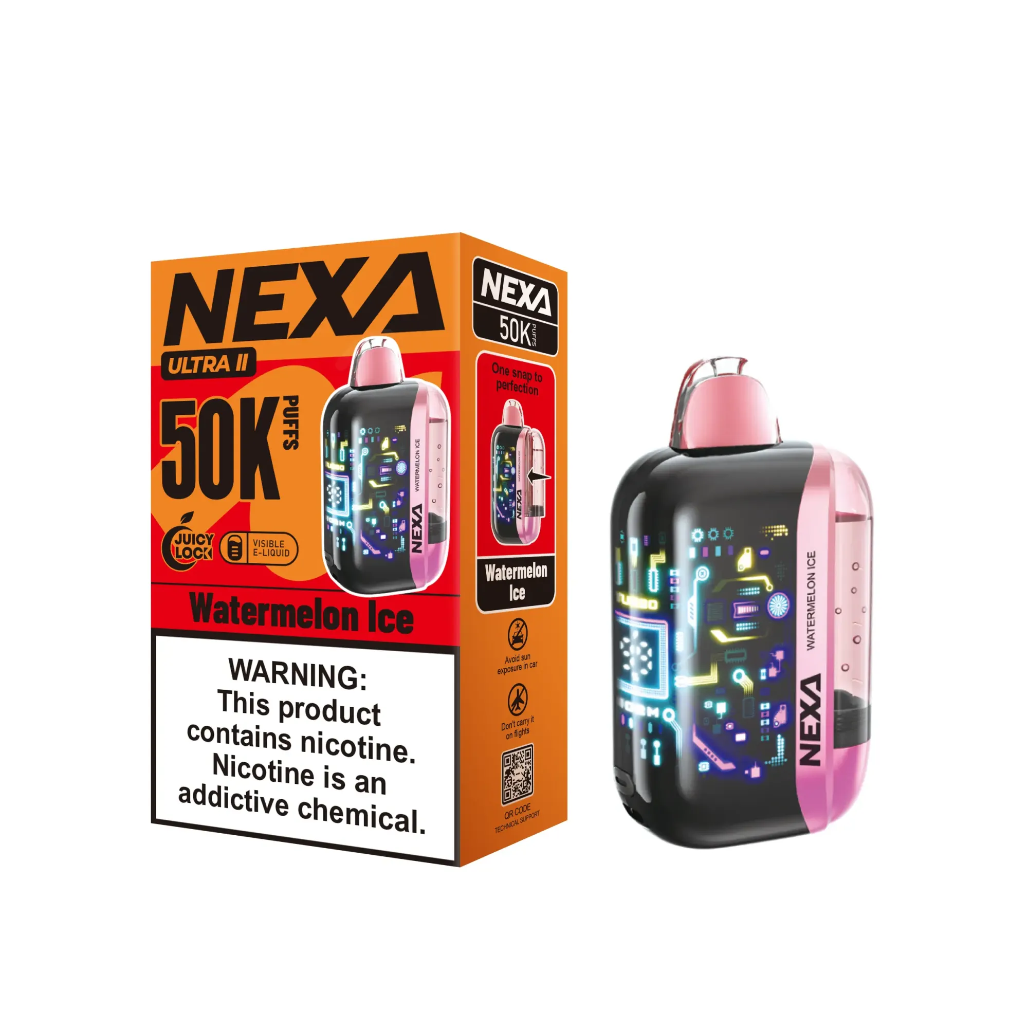 Nexa Ultra II 50K Disposable Vape (5%, 50000 Puffs)
