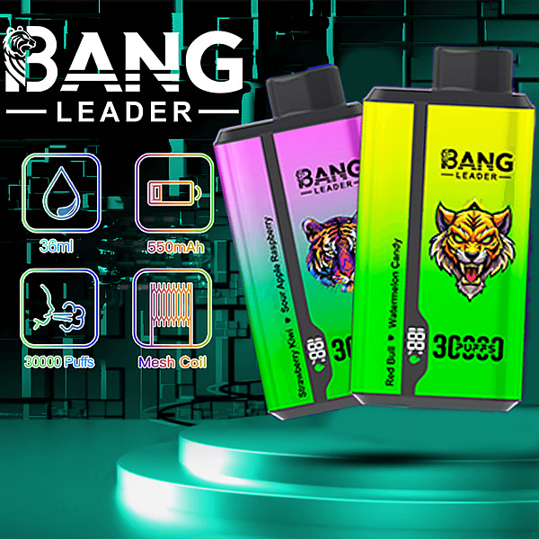 Coming Soon 10PCS Bang Leader 30K – Dual Flavor Disposable Vape