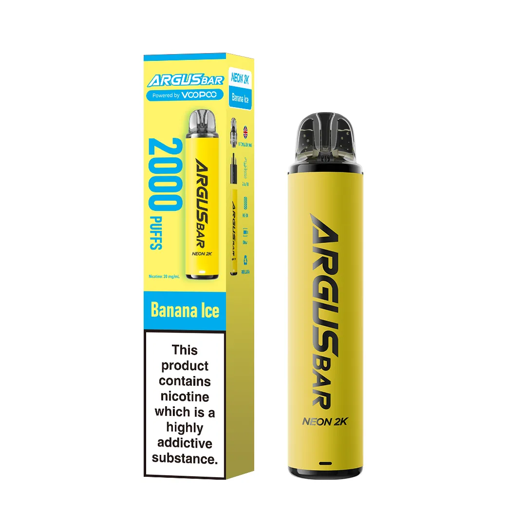 [10PCS] Argus Bar Neon 2K Disposable Vape 20mg 5ml 