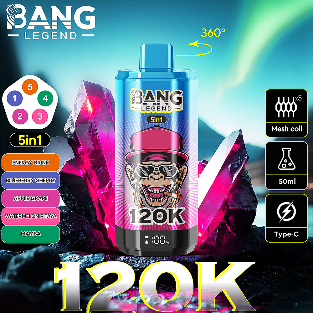 Bang Legend 120K Disposable Vape 120,000 Puffs