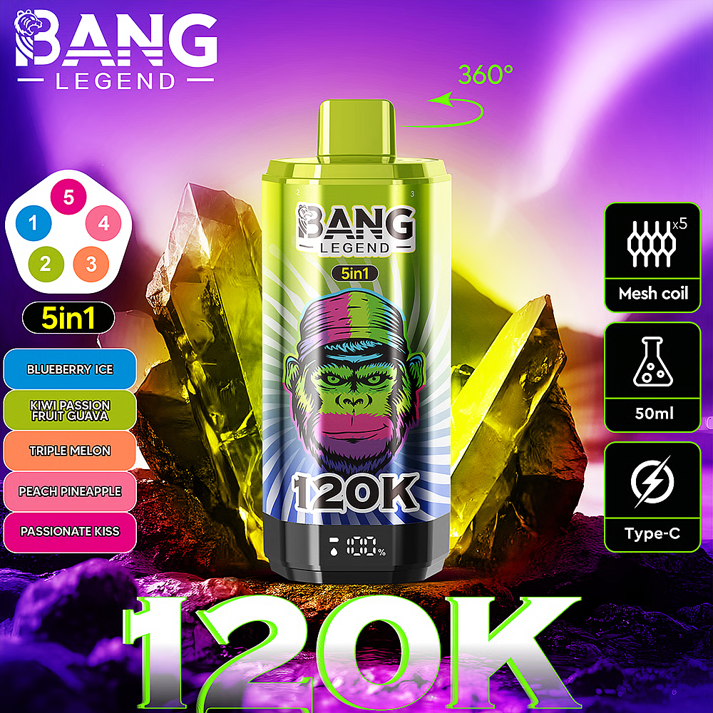 Bang Legend 120K Disposable Vape 120,000 Puffs