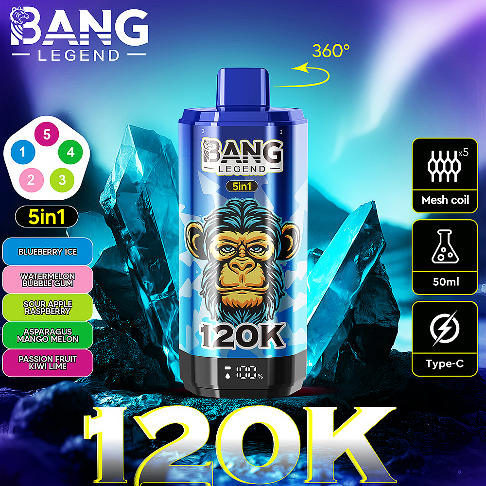 Bang Legend 120K Disposable Vape 120,000 Puffs