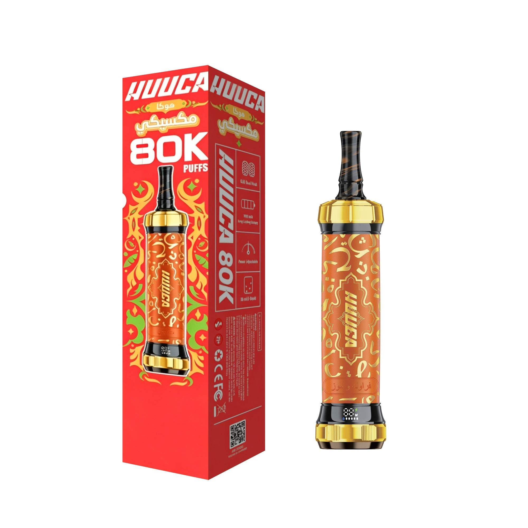 HUUCA 80K 3mg DTL Disposable Vape