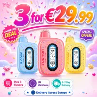 SUONON DONETE 50K 3-Pack Bundle for €29.99 – Mix and Match 3 Flavours, EU Warehouse, 5–7 Day Delivery