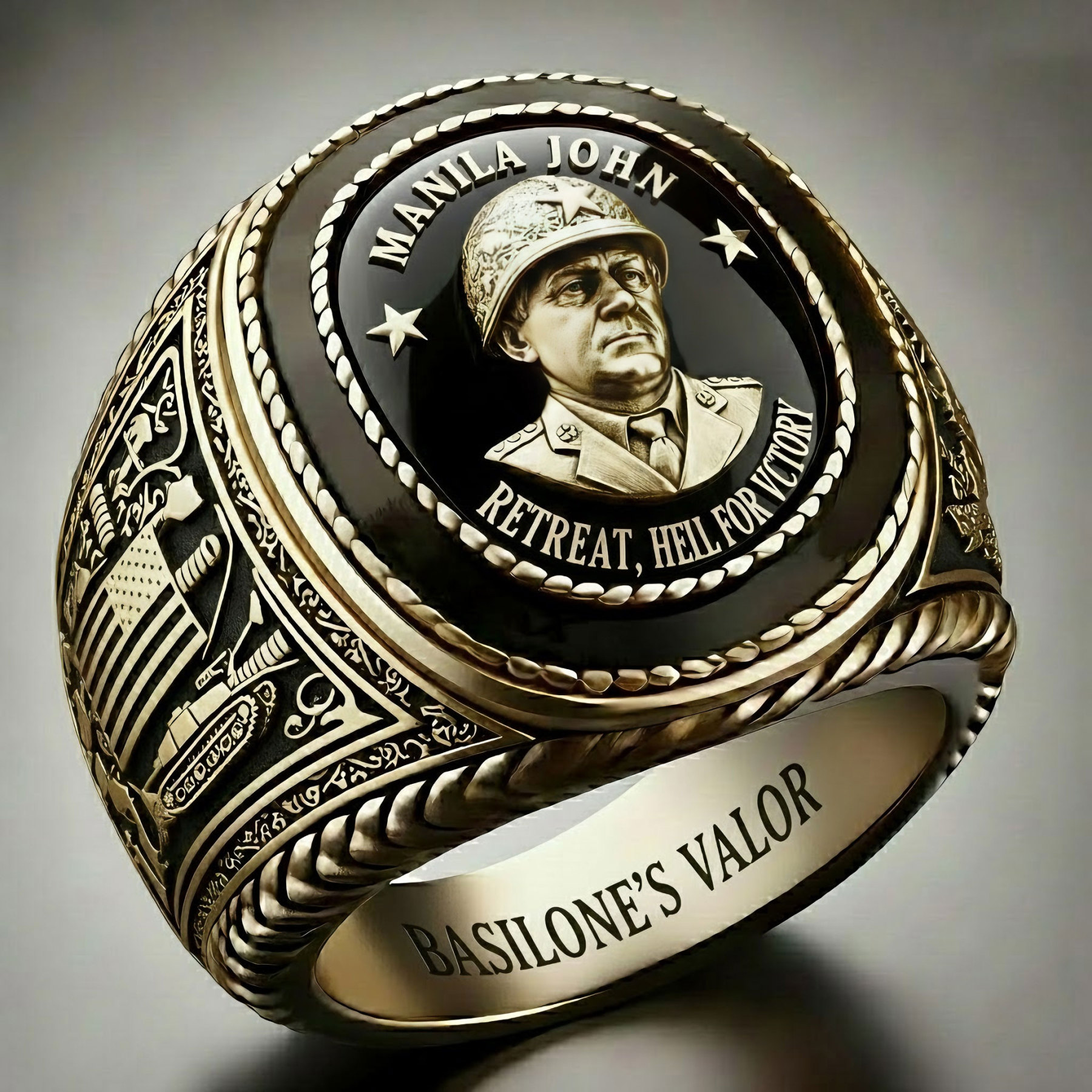 Marine Corps Valor Ring – Honoring a Battlefield Icon