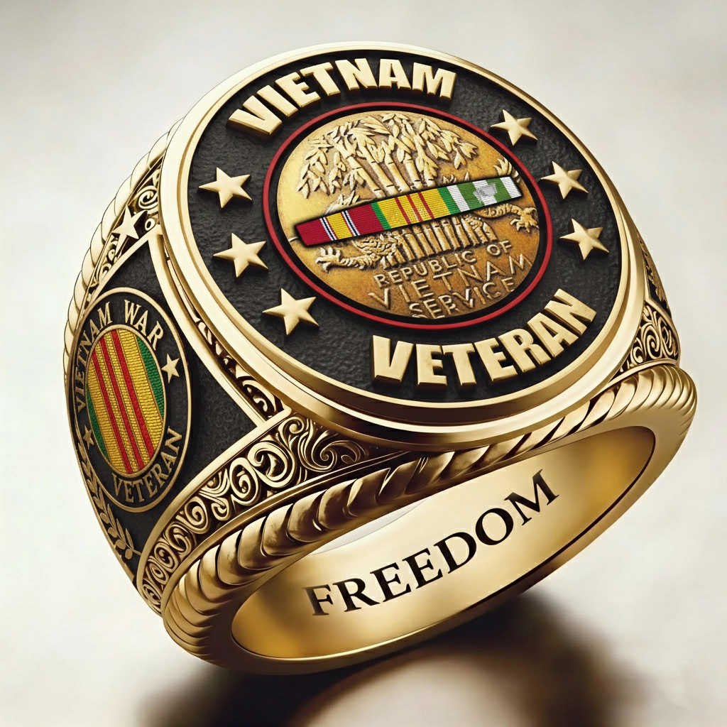 National Vietnam War Memorial Ring