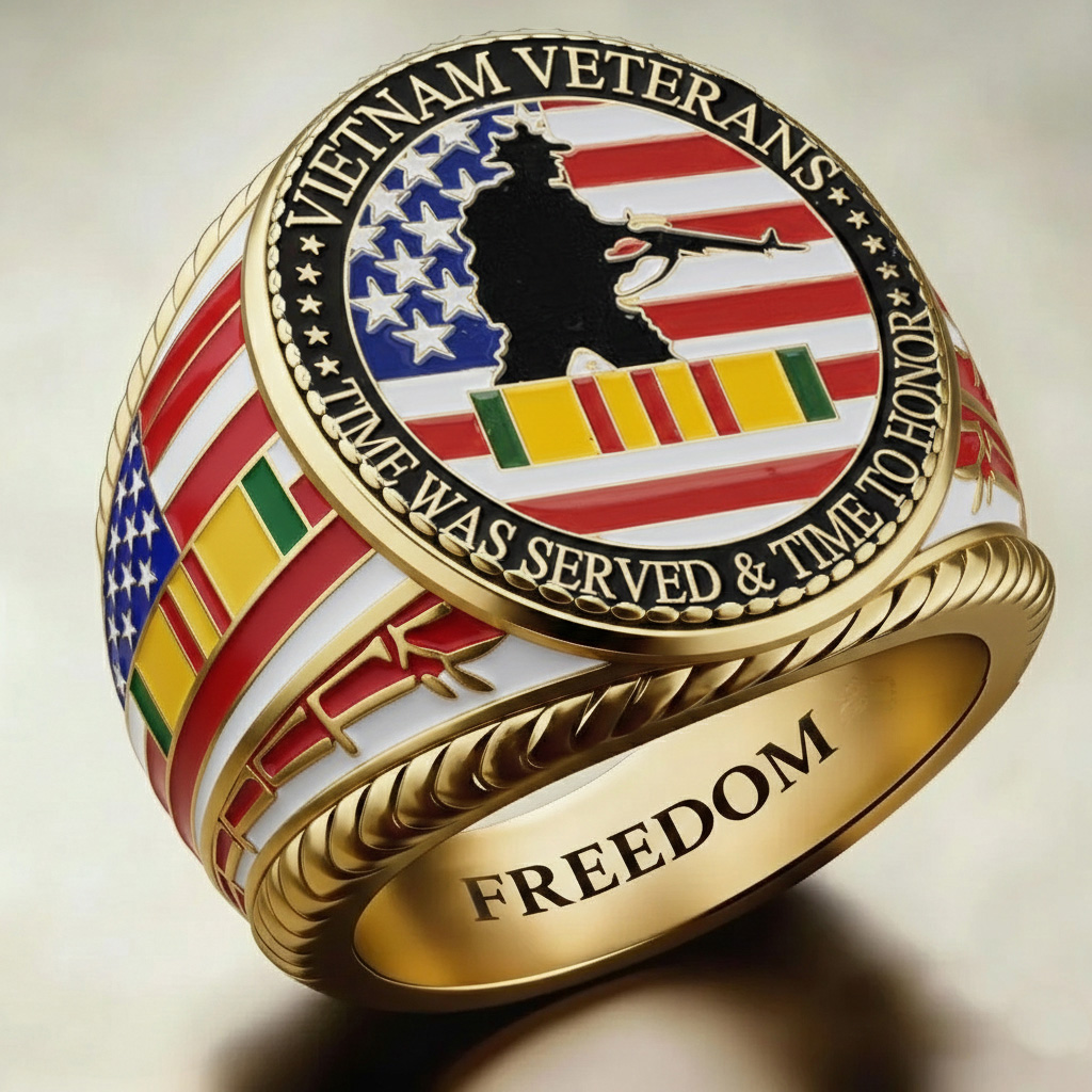National Vietnam War Memorial Ring