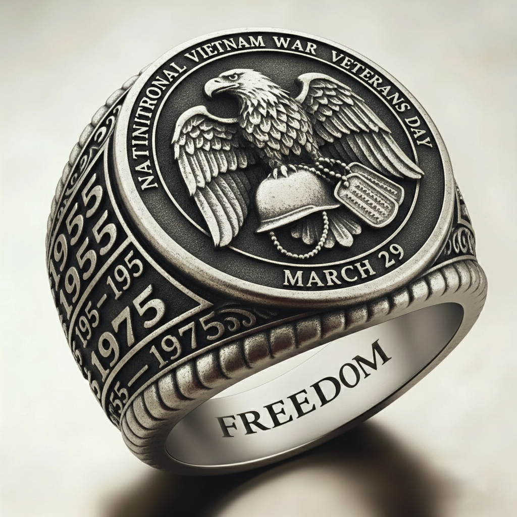 National Vietnam War Memorial Ring