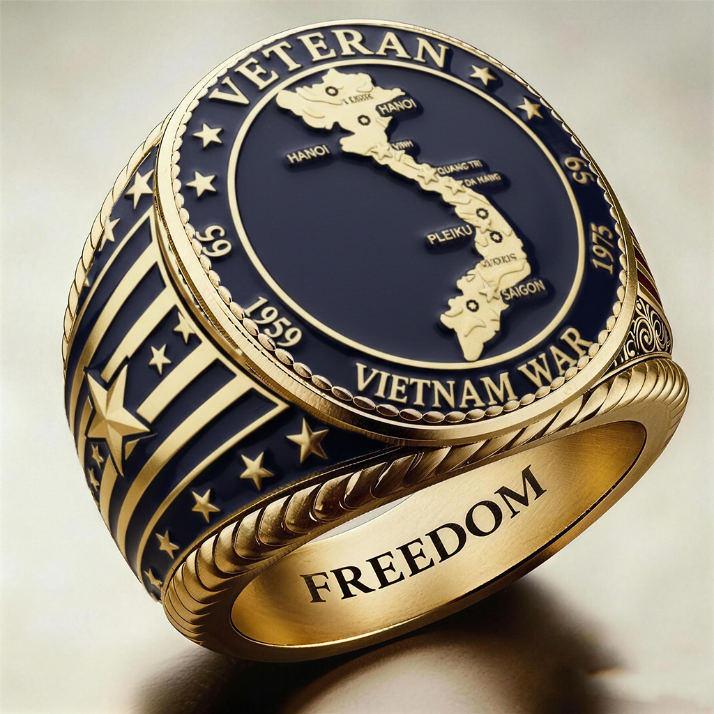 National Vietnam War Memorial Ring