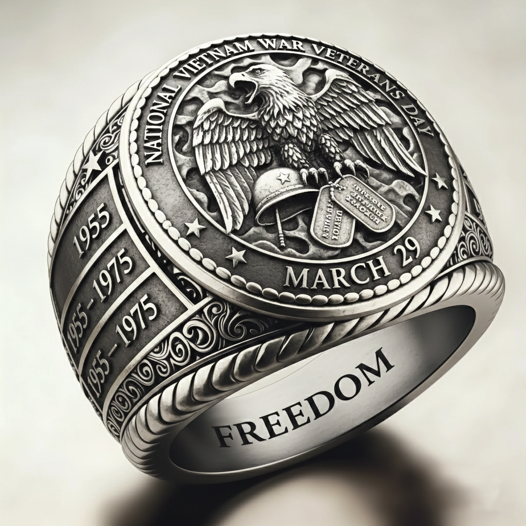 National Vietnam War Memorial Ring