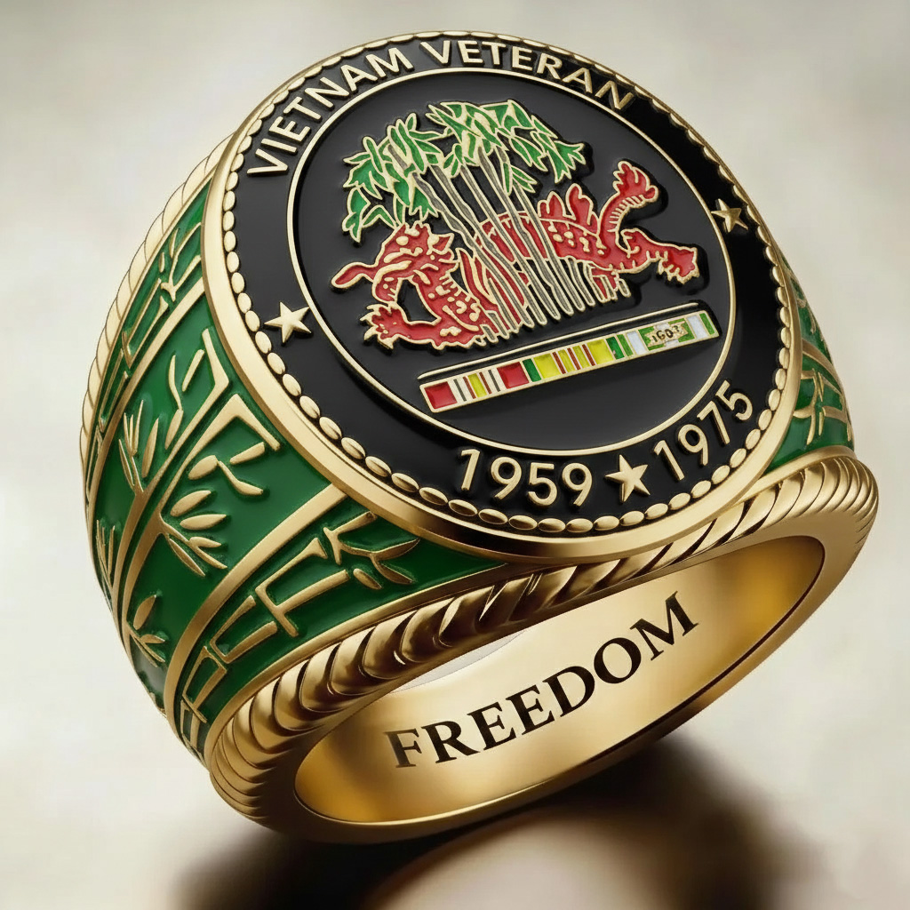 National Vietnam War Memorial Ring