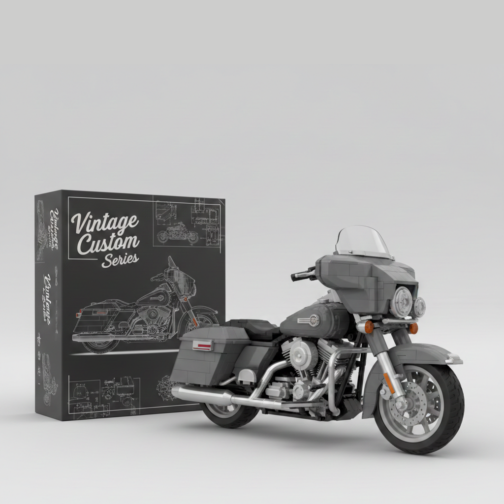 Harley-Davidson motorcycle building blocks