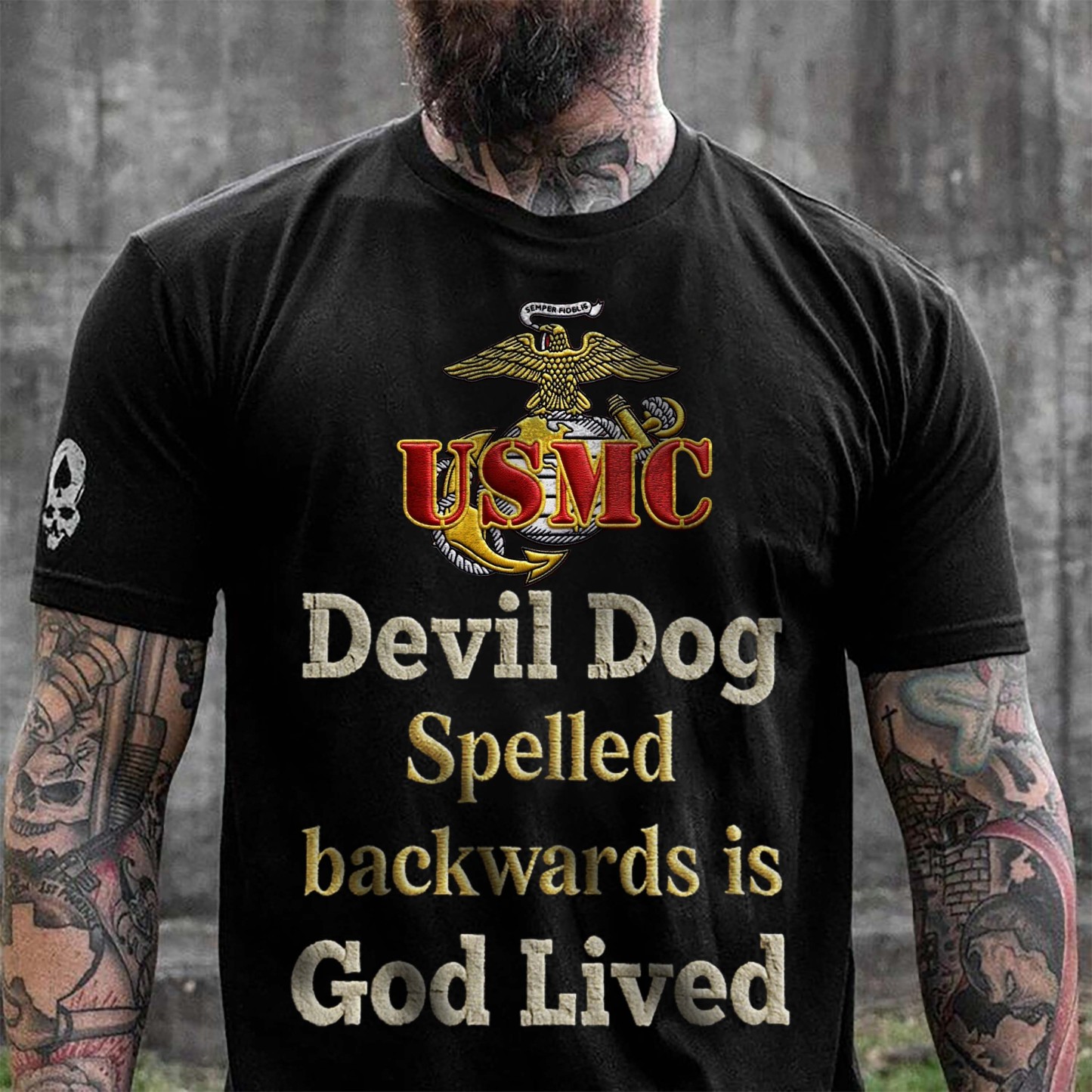 U.S. Marine Corps Veteran 250th Birthday Commemorative T-Shirt