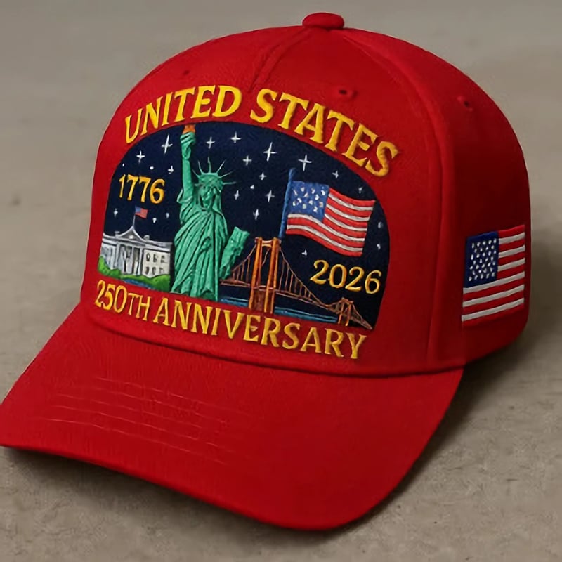 Eagle & Liberty – United States 250th Anniversary Hat