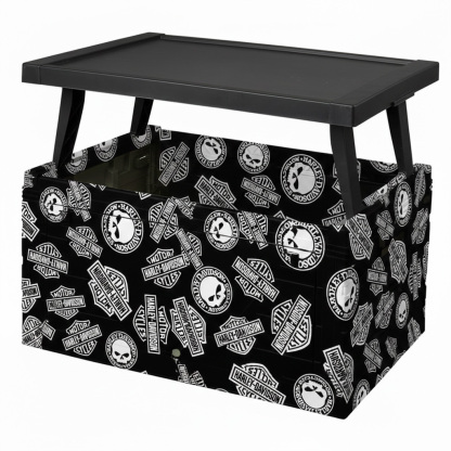 Retro Biker Style Foldable Storage Box 