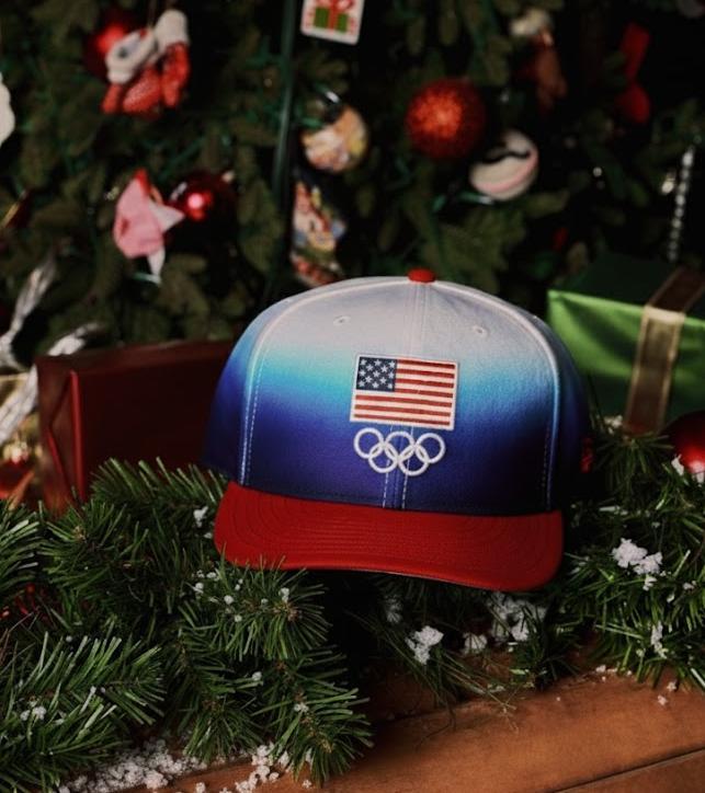 U.S. Olympic Team American Flag Baseball Cap
