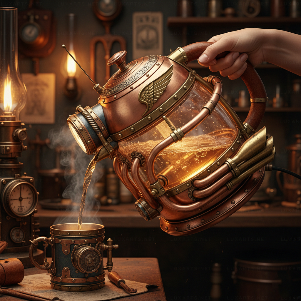 The Limited Edition Steampunk Kettle