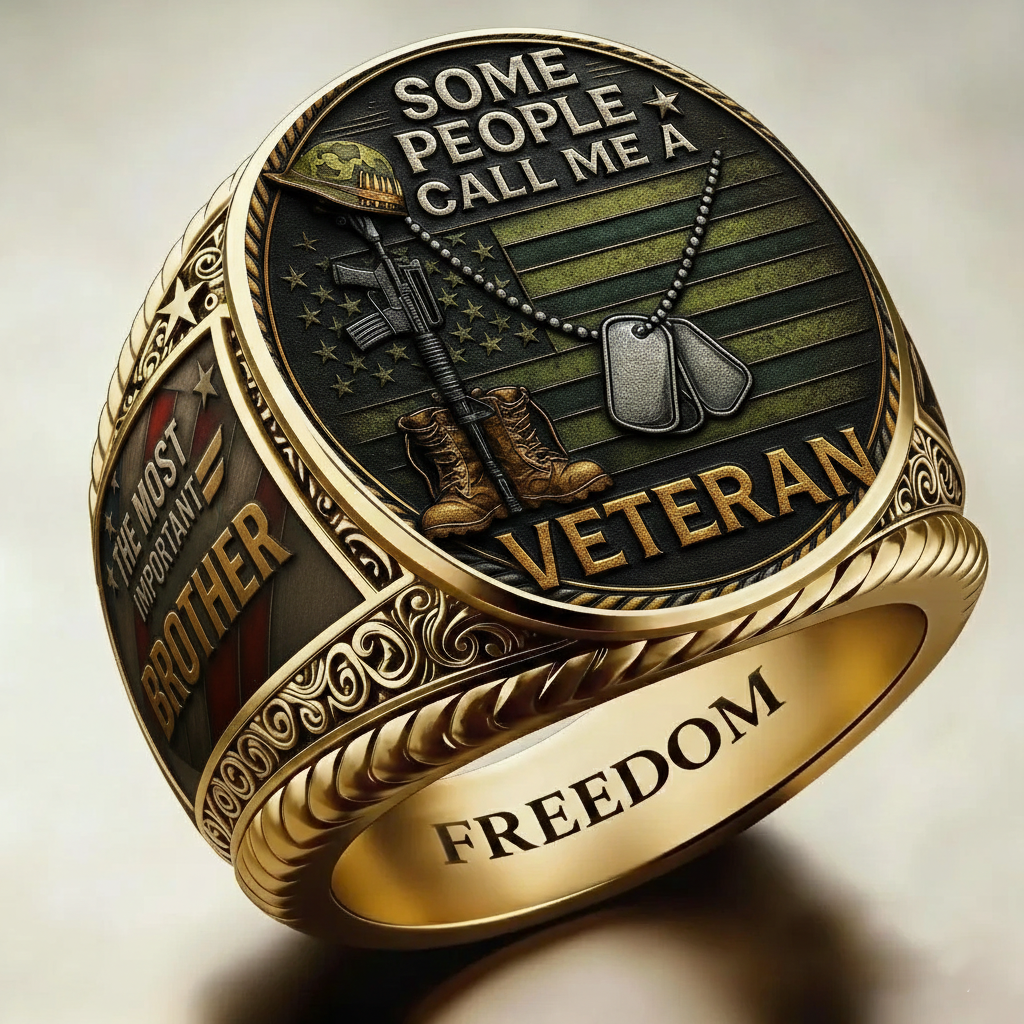Patriotic Style Ring