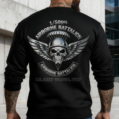 Airborne Spirit: Honor of the 1/509th Battalion Long-Sleeve