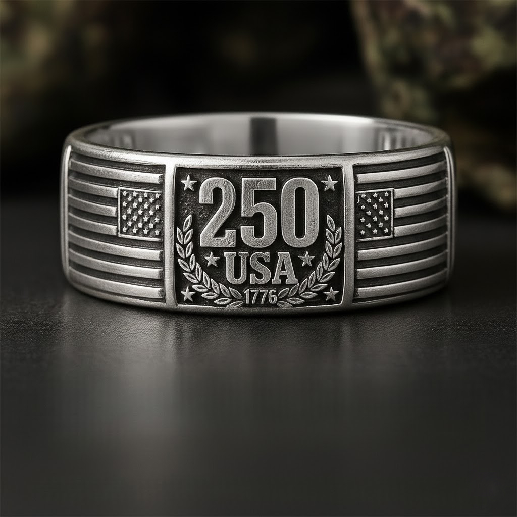 1776-2026 America Jubilee Ring