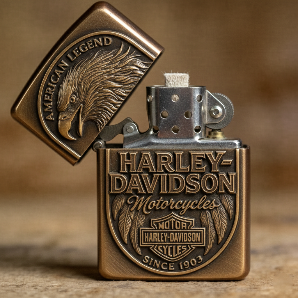 American Legend - Embossed Eagle Heritage Lighter