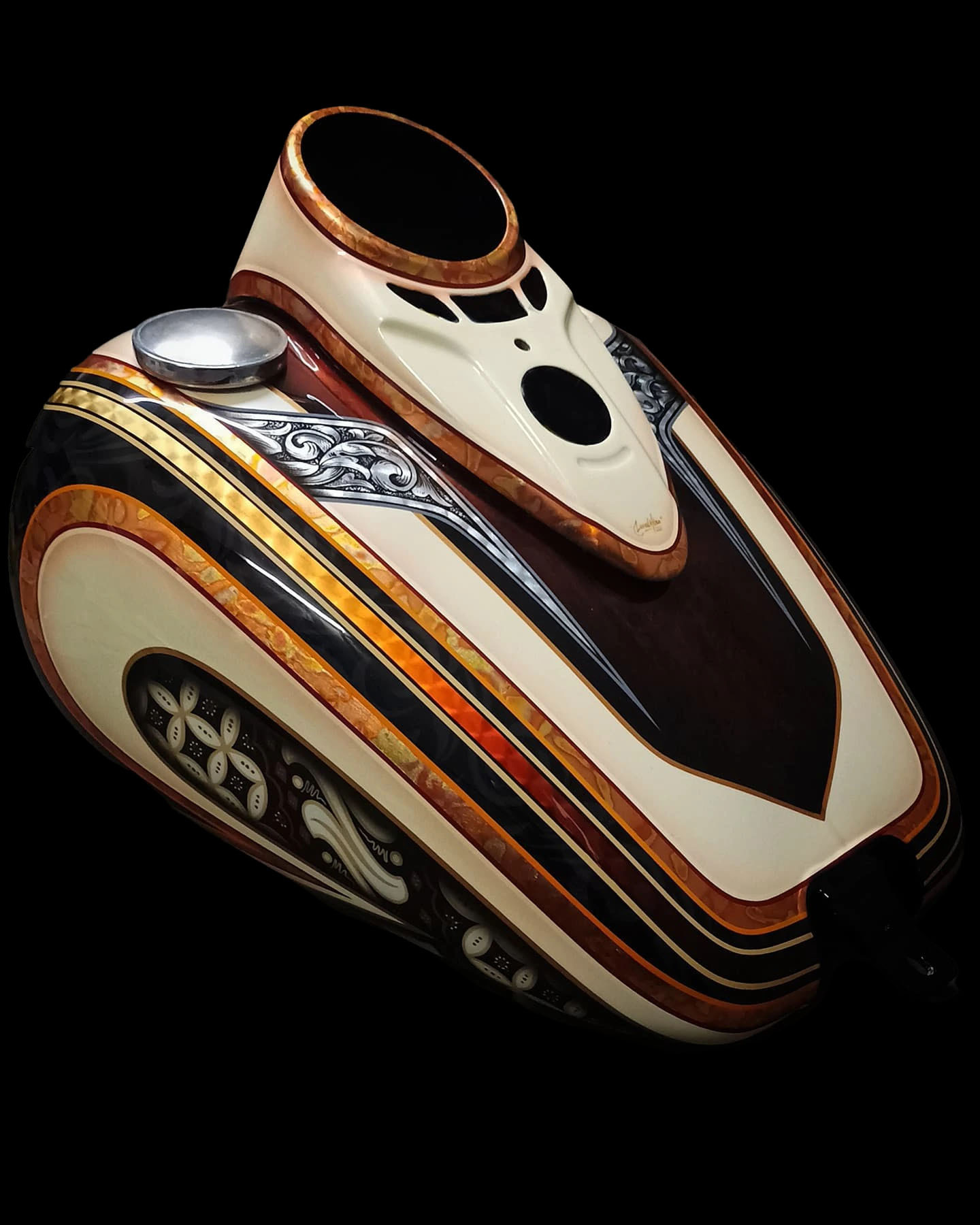 motorcycle gas tank decal