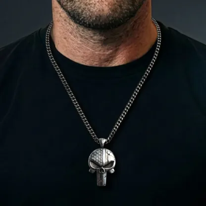 Hardcore Men’s Pendant Necklace · A Symbol of Strength and Loyalty