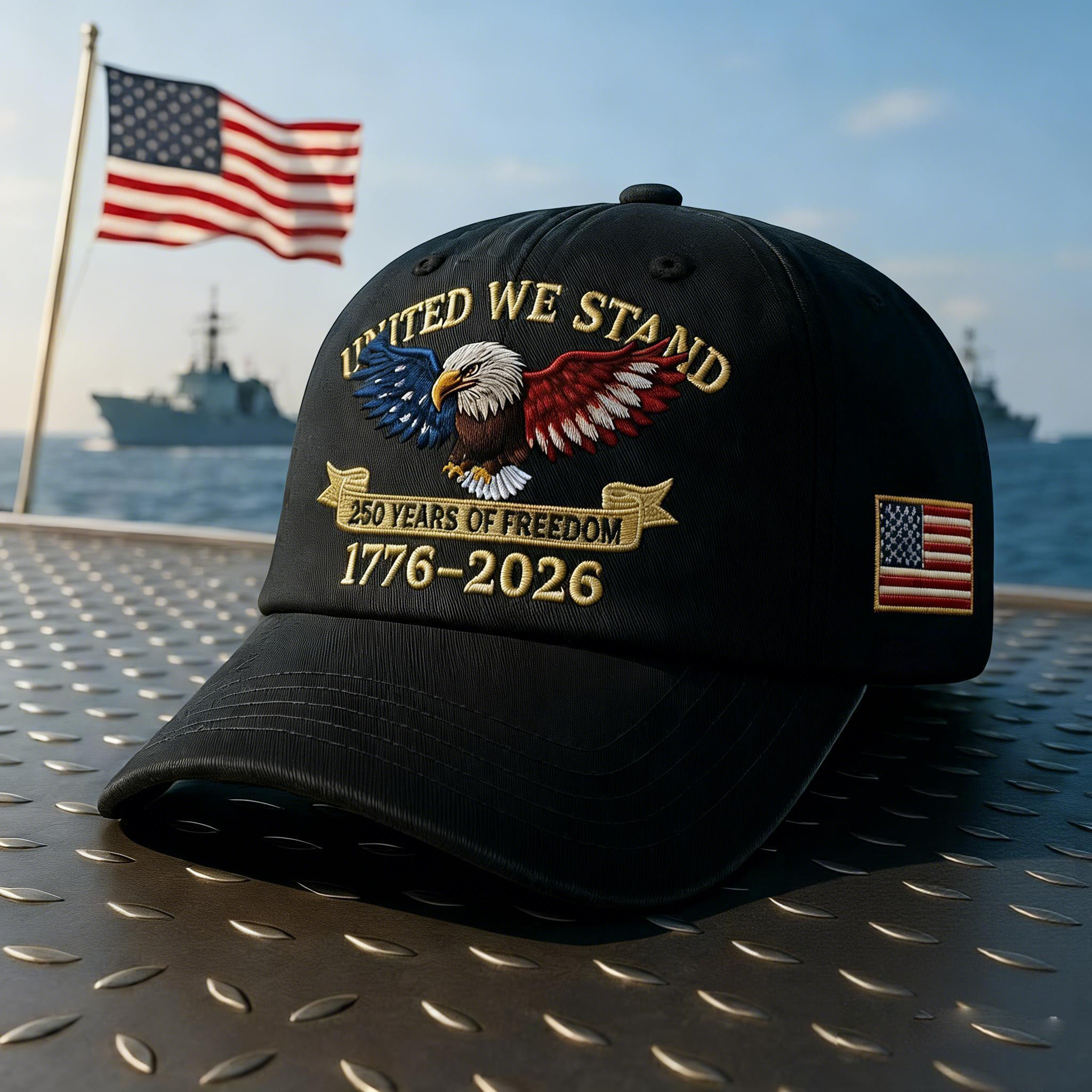 USA 250th Anniversary Commemorative Baseball Cap