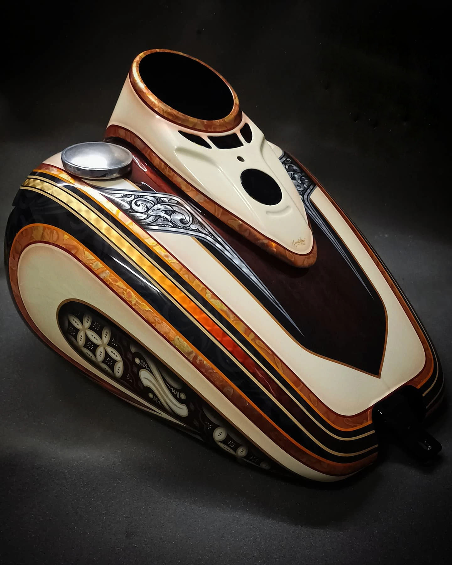 motorcycle gas tank decal