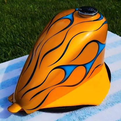 motorcycle gas tank decal