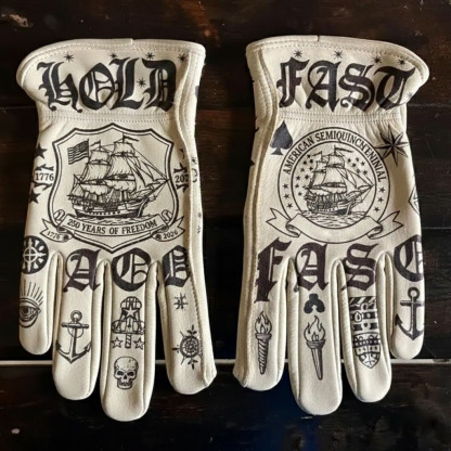 Patriotic USA 250th Commemorative Gloves for Work & Riding