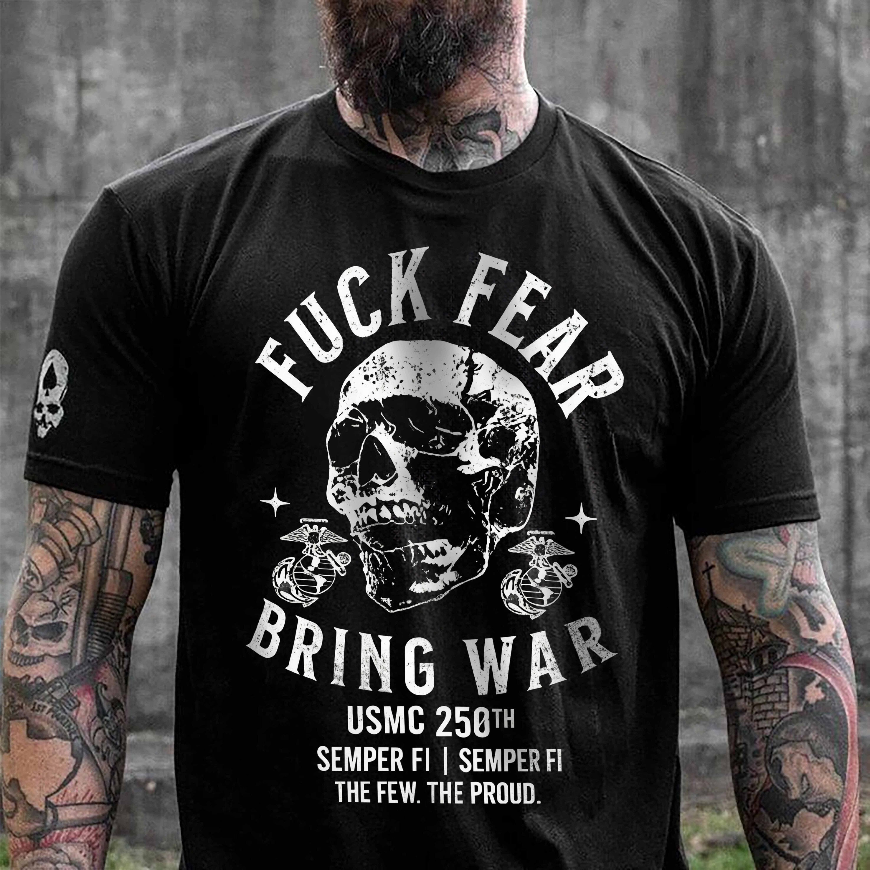 Vintage Skull Graphic Rock T-Shirt