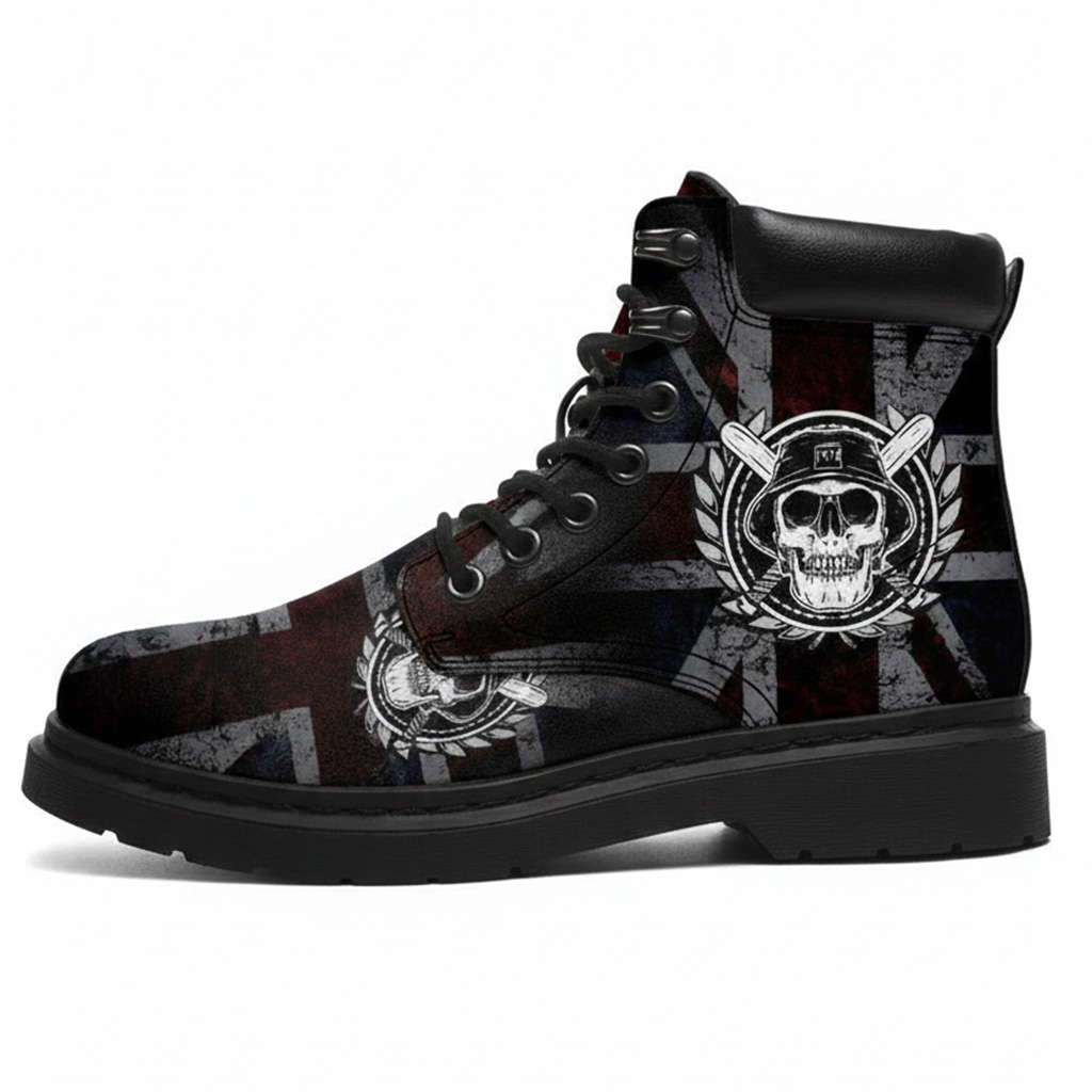 Heavy Metal Punk Biker Boots