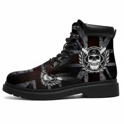 Heavy Metal Punk Biker Boots