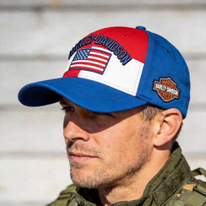 Harley-style Motorcycle Cap