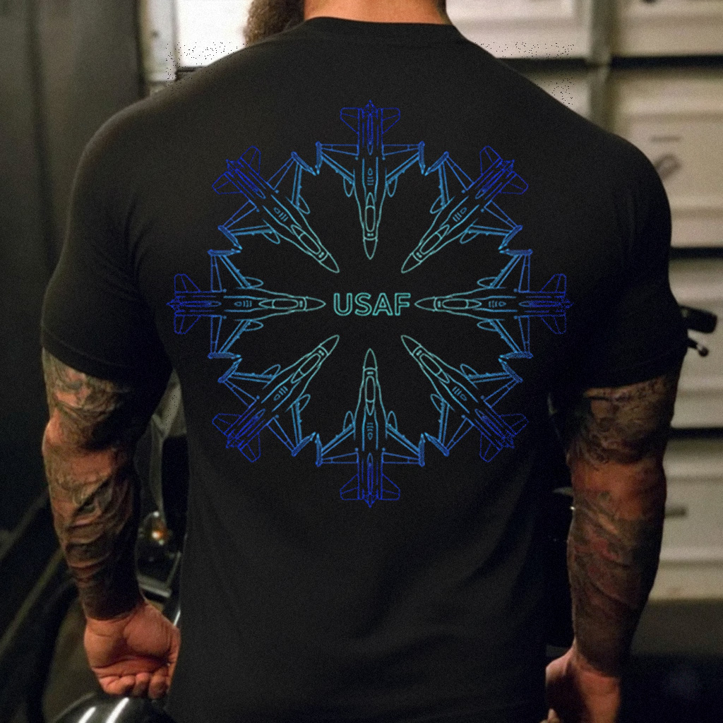 Aviation Vector Jets Radiant  Tee