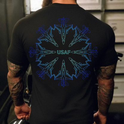 Aviation Vector Jets Radiant  Tee