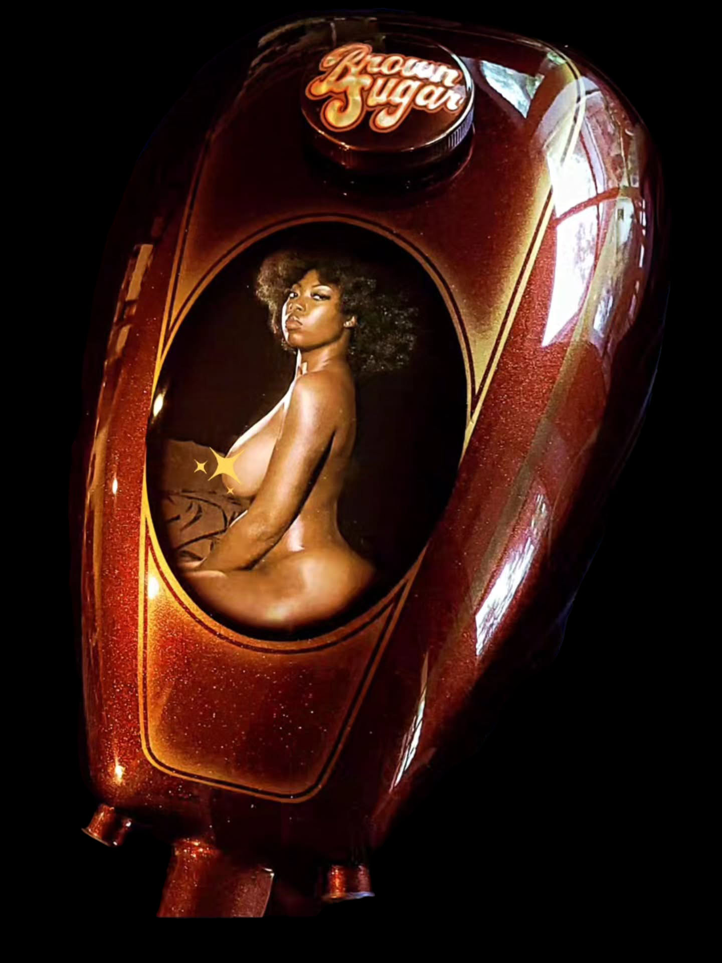 motorcycle gas tank decal