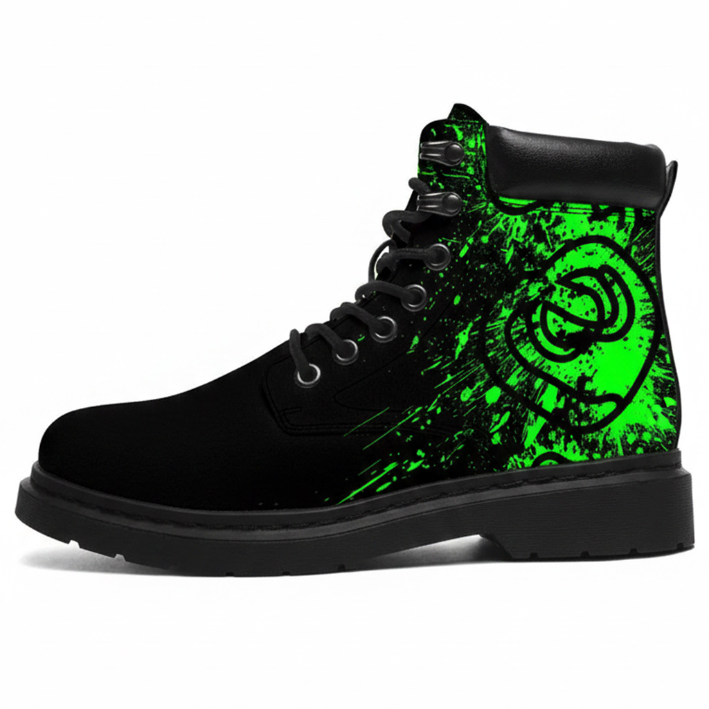 Heavy Metal Punk Biker Boots